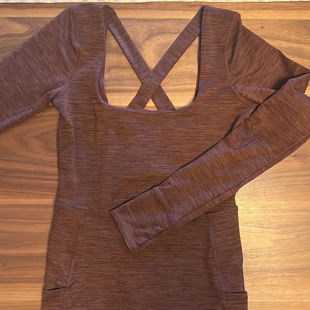 NWT Free People Movement Relieve Crossback Bodysuit - Picture 9 of 10